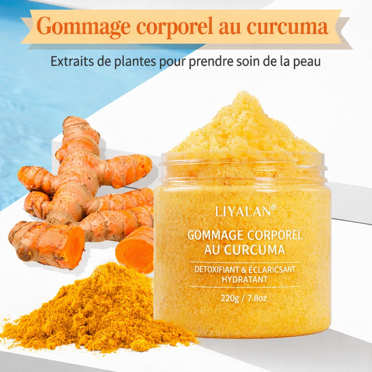 Gommage Sel & Curcuma – Exfoliant Corps & Visage 220 ml